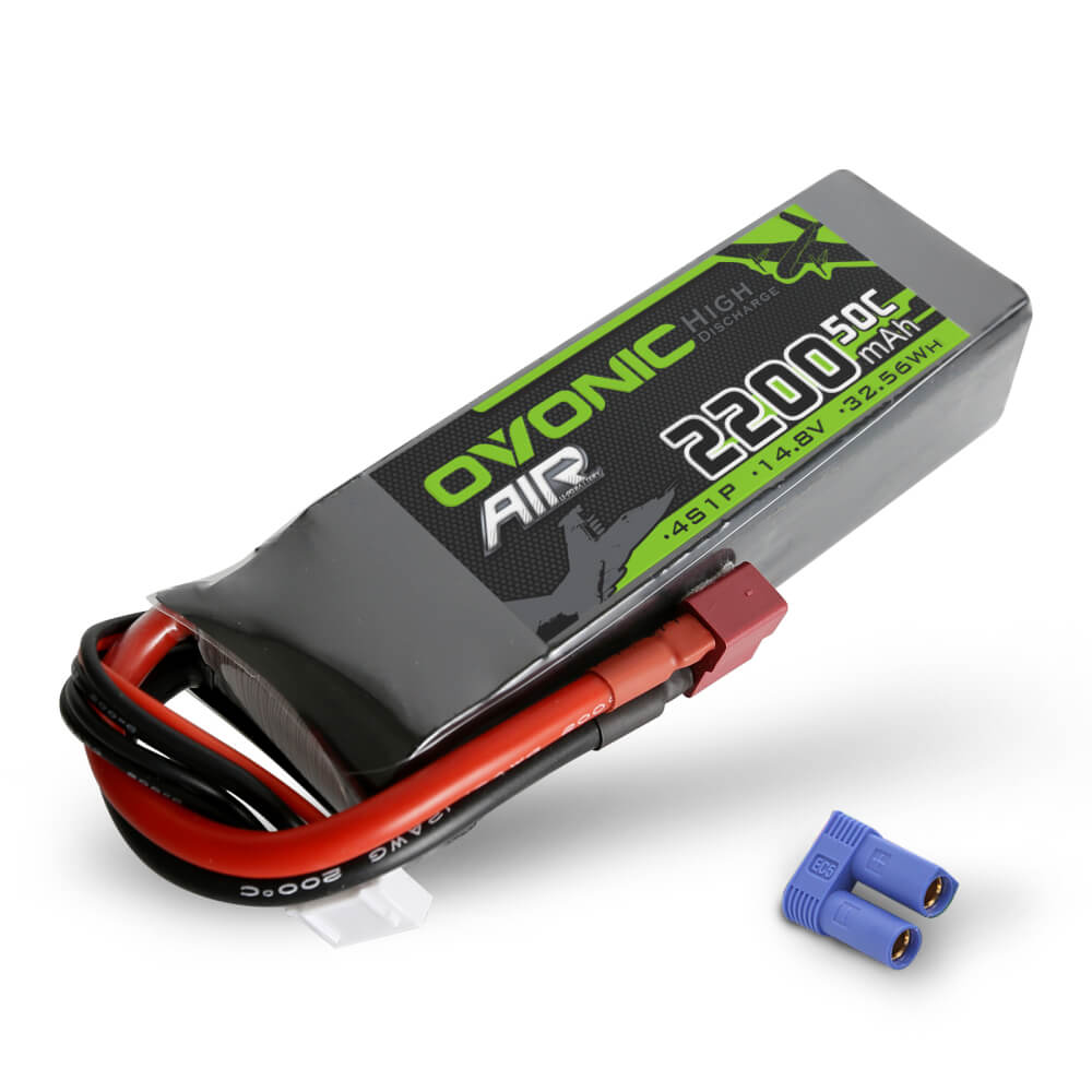 Ovonic 14.8V 2200mAh 4S 50C LiPo Battery for RC aircraft