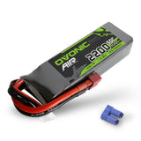Ovonic 14.8V 2200mAh 4S 50C LiPo Battery for Car Airplane Vessel with Deans & EC3 Plug