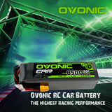 Ovonic 50C 4S 8500mAh 14.8V LiPo Battery for Xmaxx 8S with XT60 Plug - Ampow