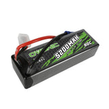 [2 Packs] Ovonic Rebel 80C 3S 5200mAh 11.1V Hardcase#30 Lipo Battery For Arrma Cars - EC5 Plug - Ampow