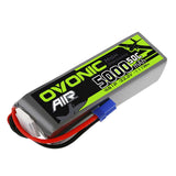 Ovonic 5000mah 6S 22.2V 50C Lipo Battery Pack with EC5 Plug for Airplane&Heli 1/10 SENTON 6S - Ampow