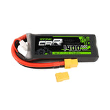 OVONIC 11.1V 1400mAh 3S 50C Lipo Battery with XT60 & Trx Plug for 1/16 Traxxas Cars