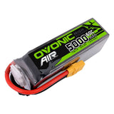 Ovonic 5000mAh 7S1p 25.9V 60C Lipo Battery Pack with XT90 Plug for RC Airplane - Ampow